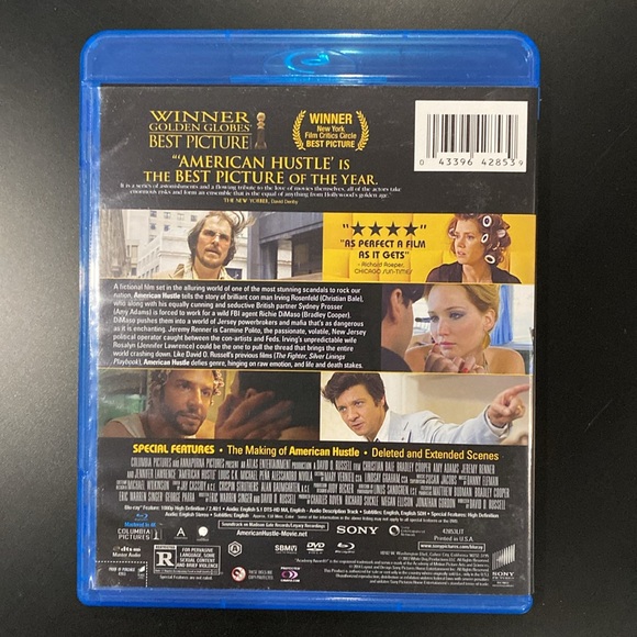 American Hustle - Blu-ray & DVD Combo Set - Picture 2 of 6